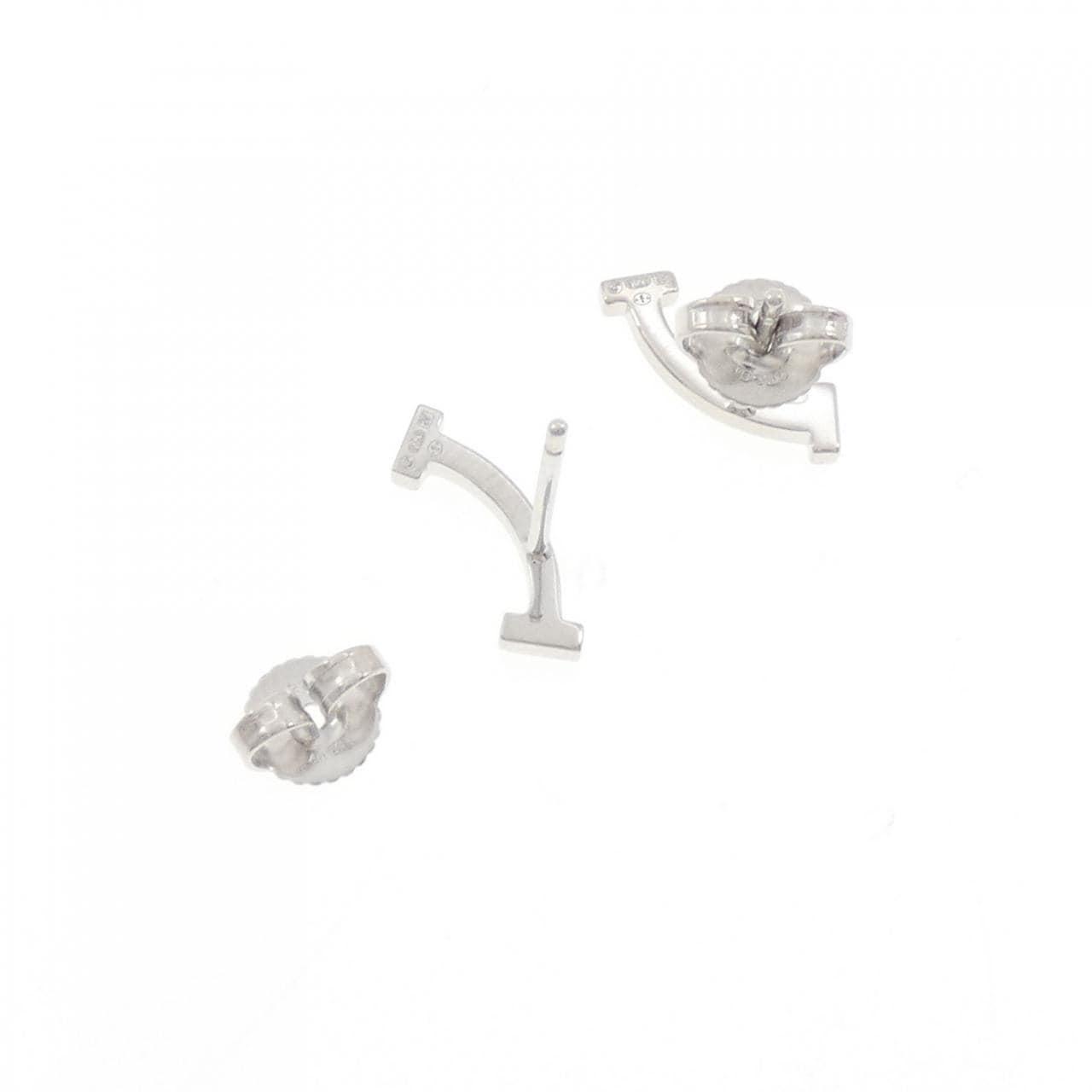 ティファニー Tスマイル ピアス