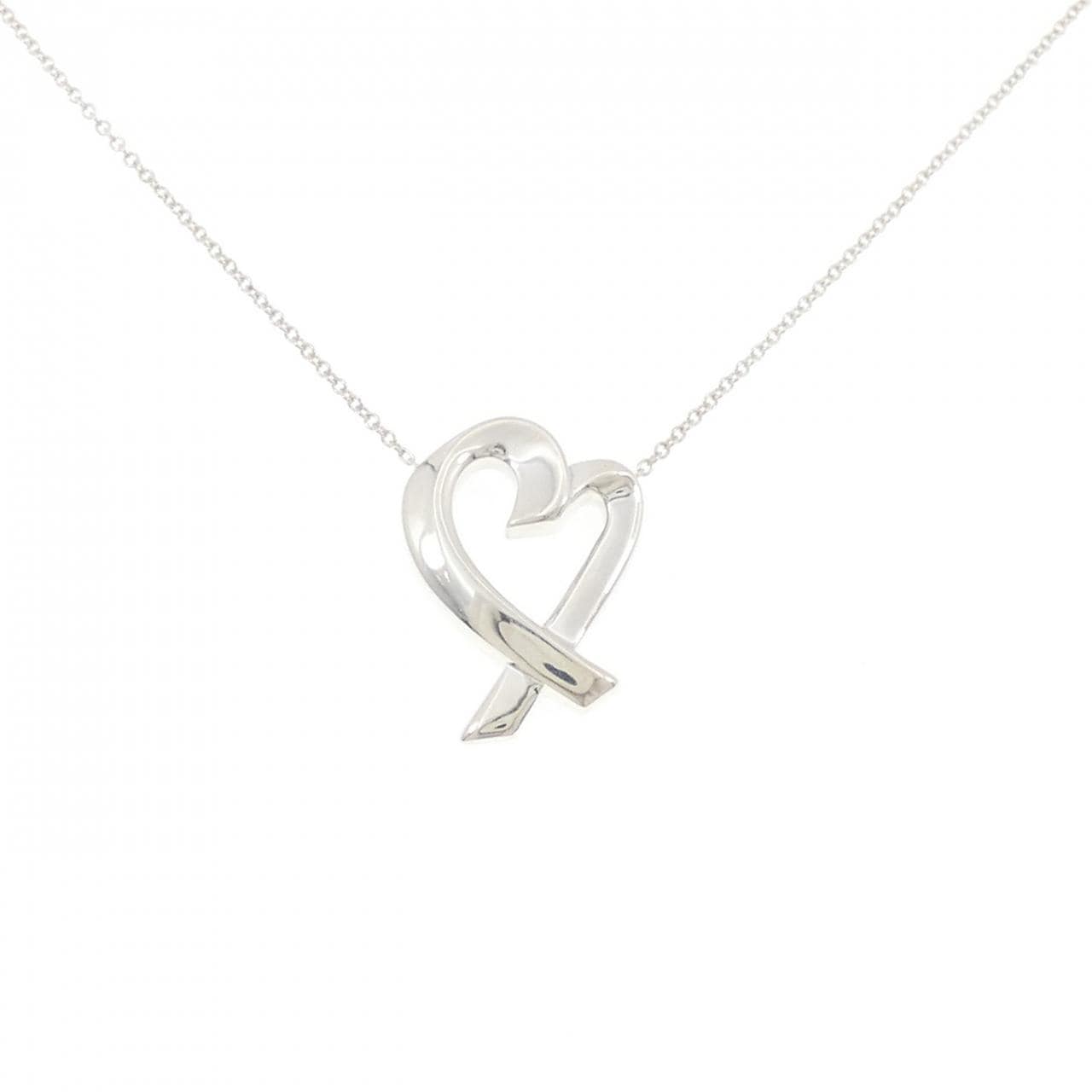 ティファニー ラビングハート ネックレス