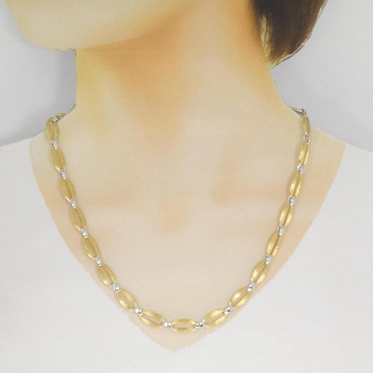 キャンペザン 750YG/750WG ネックレス