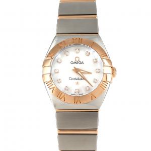 オメガ コンステレーションブラッシュ RGコンビ･12P 123.20.24.60.55.001 SSxPG クォーツ