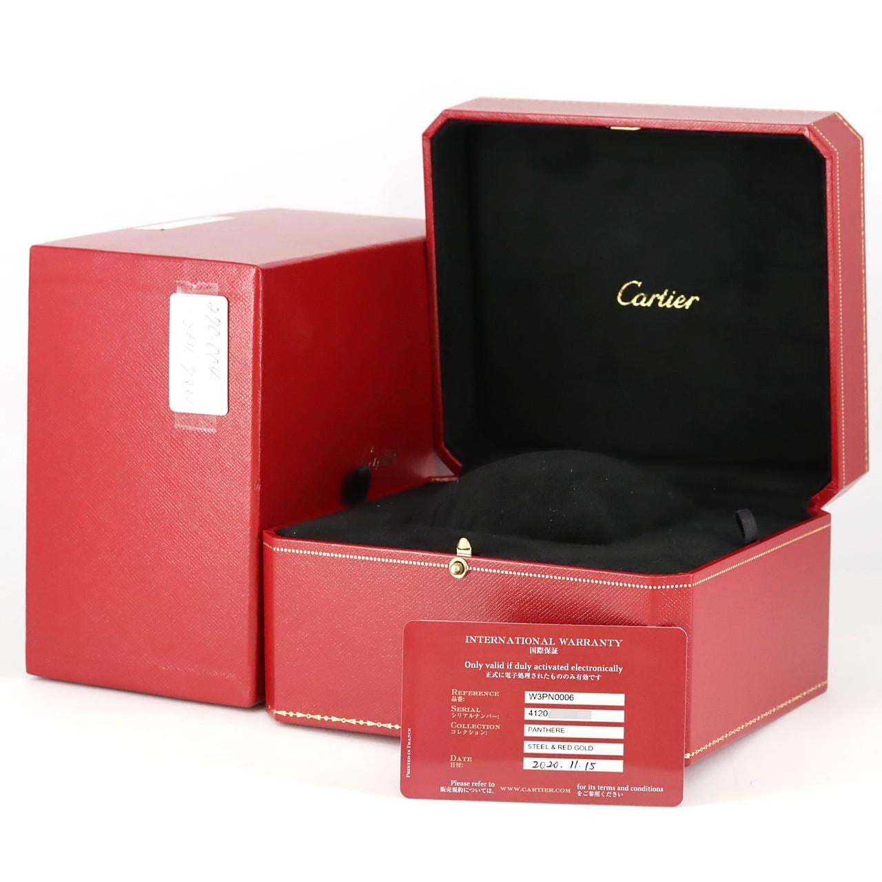 カルティエ パンテール･ドゥ･カルティエSM PGコンビ/D W3PN0006 SSxPG クォーツ