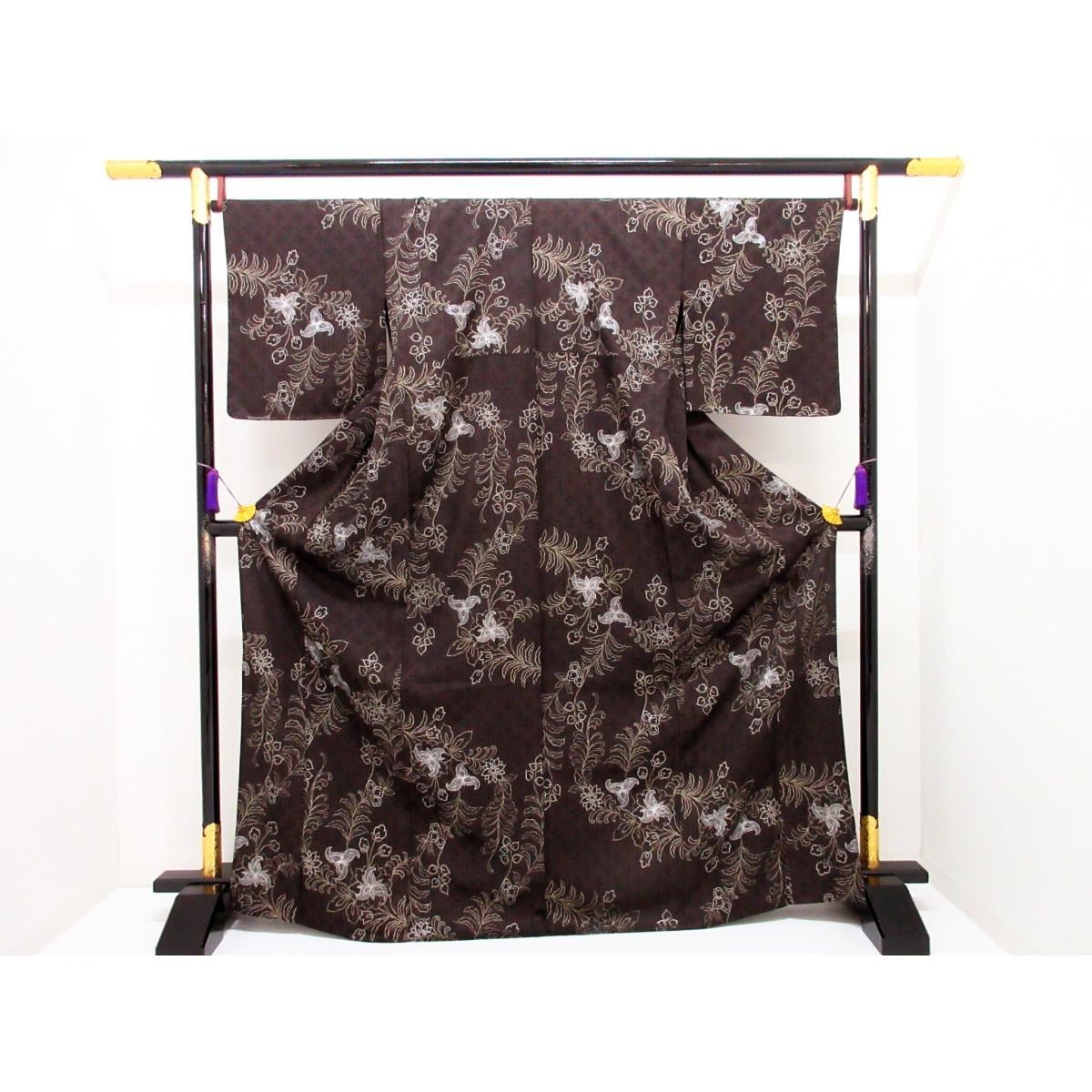 【新品】単衣　小紋