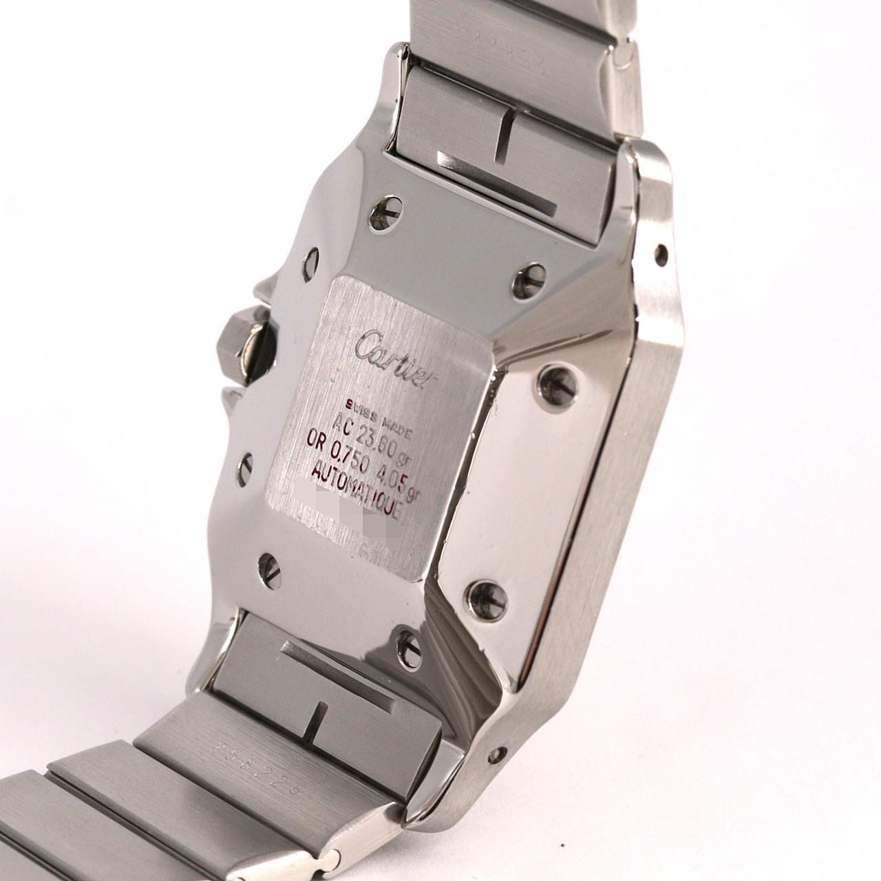 カルティエ サントスLM コンビ SSxYG 自動巻