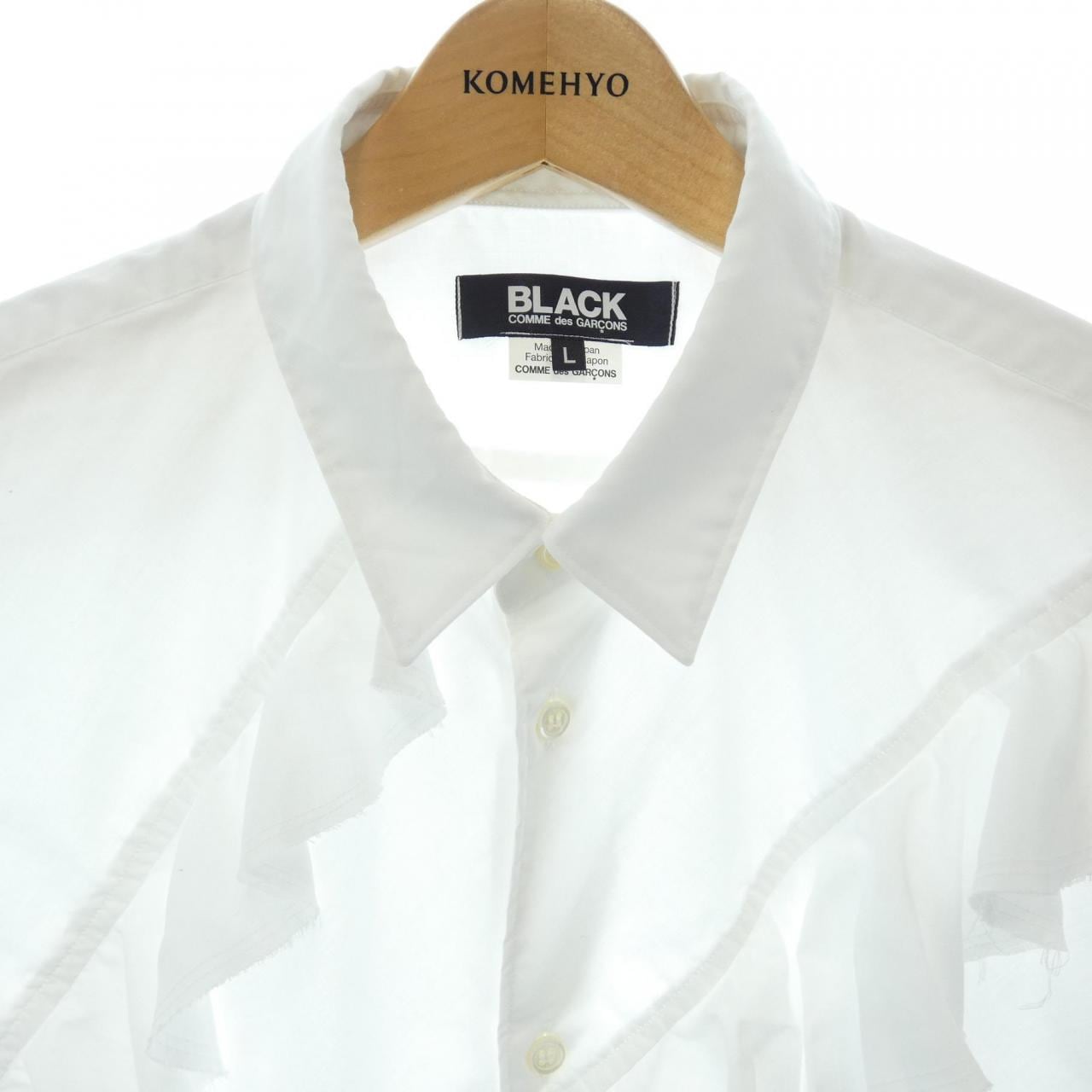 ブラックコムデギャルソン BLACK COMME des GARCONS 1P-B012 シャツ