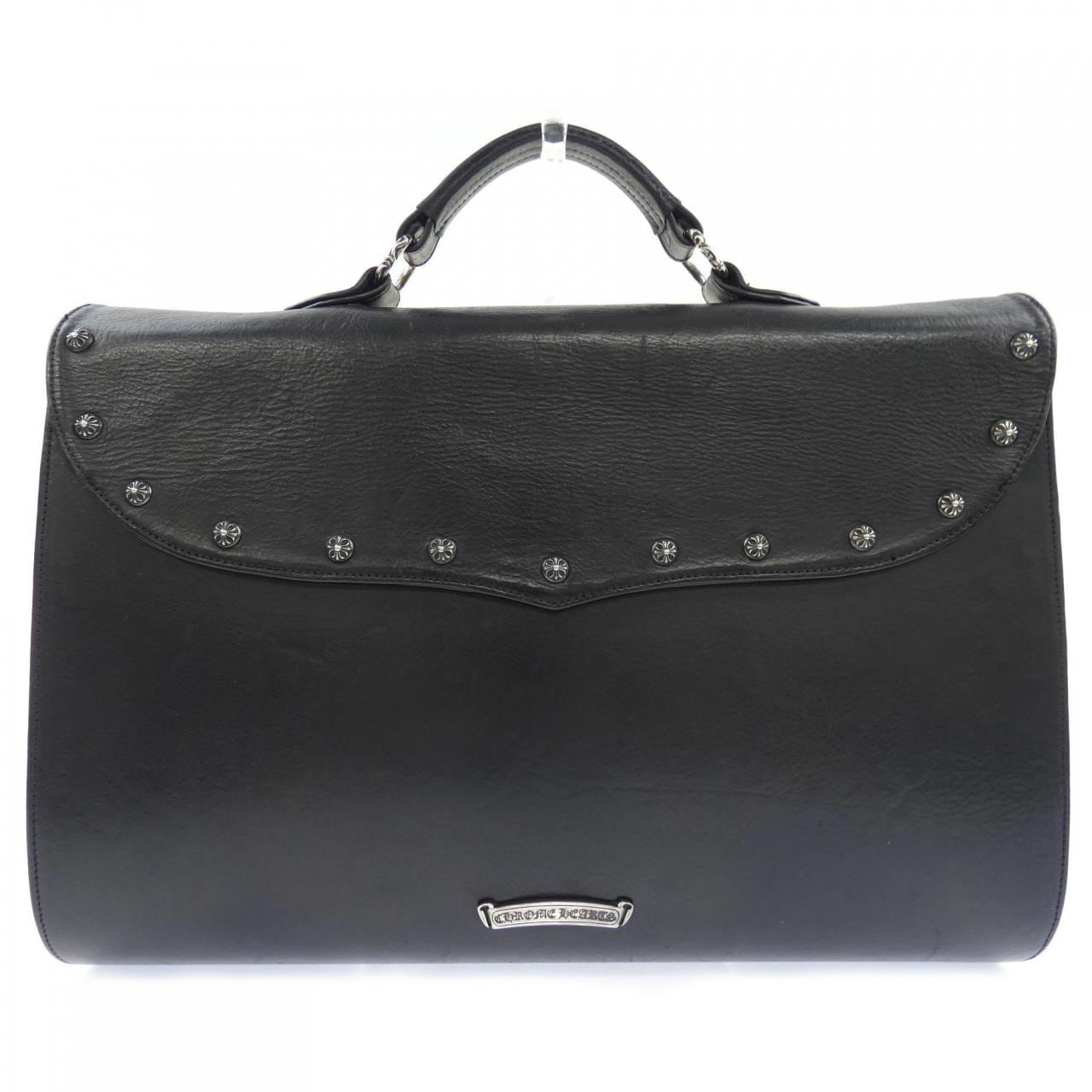 クロムハーツ CHROME HEARTS BRIEFCASE CEMETERY CROSS BAG