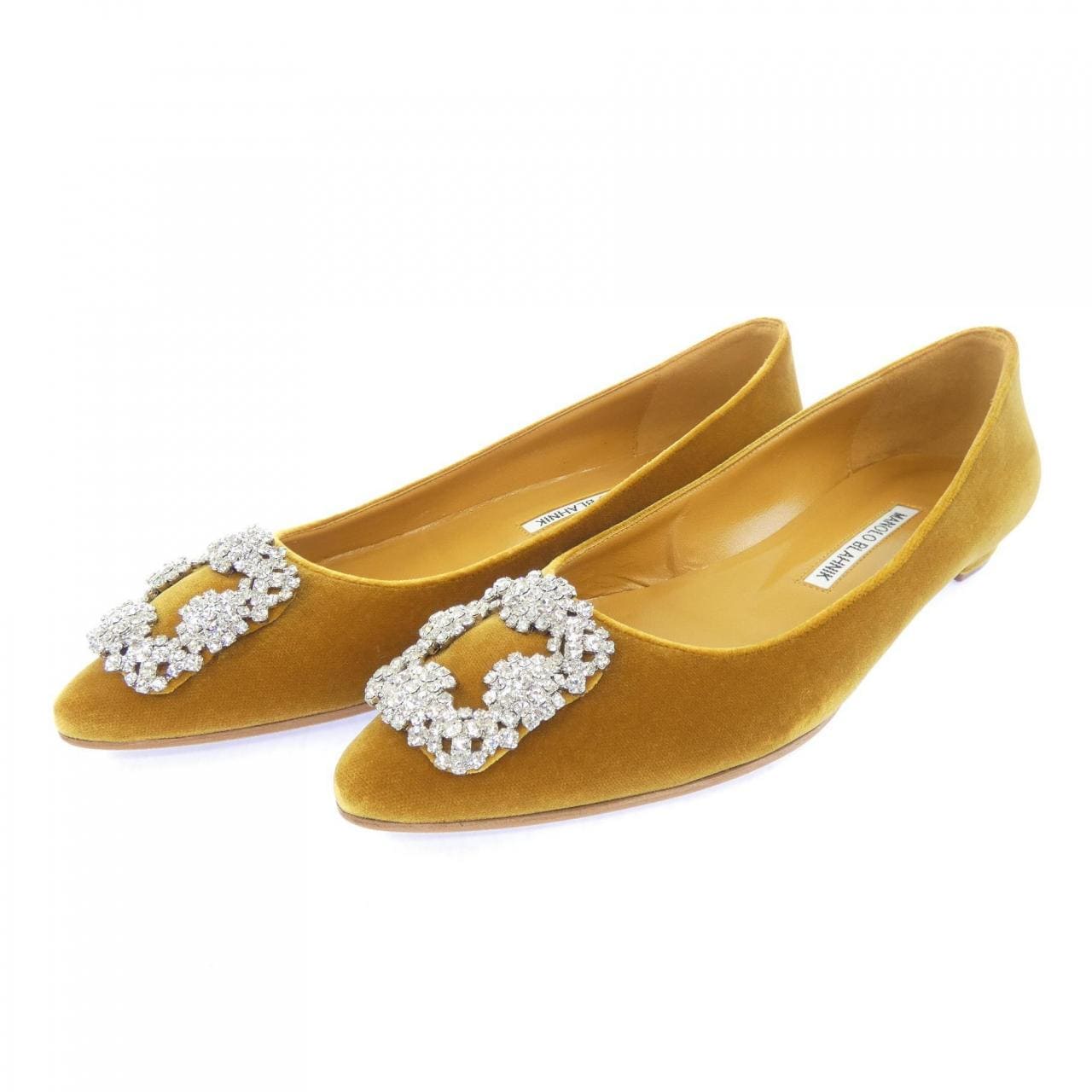 マノロブラニク MANOLO BLAHNIK HANGISIFLAT ハンギシフラット フラットシューズ