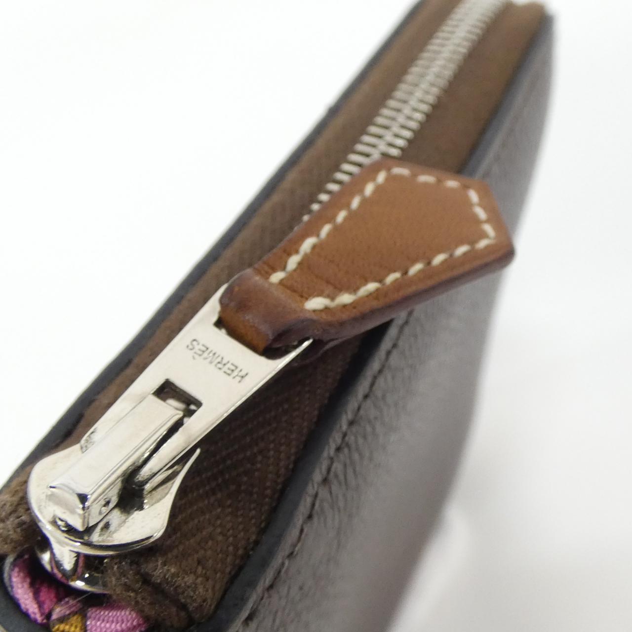 エルメス COLLIER DE CHIENS シルク イン コンパクト 085244CK 財布