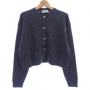 ミュウミュウ MIU MIU MIU MIU ロゴ DNA02T SOOO 13WS カーディガン