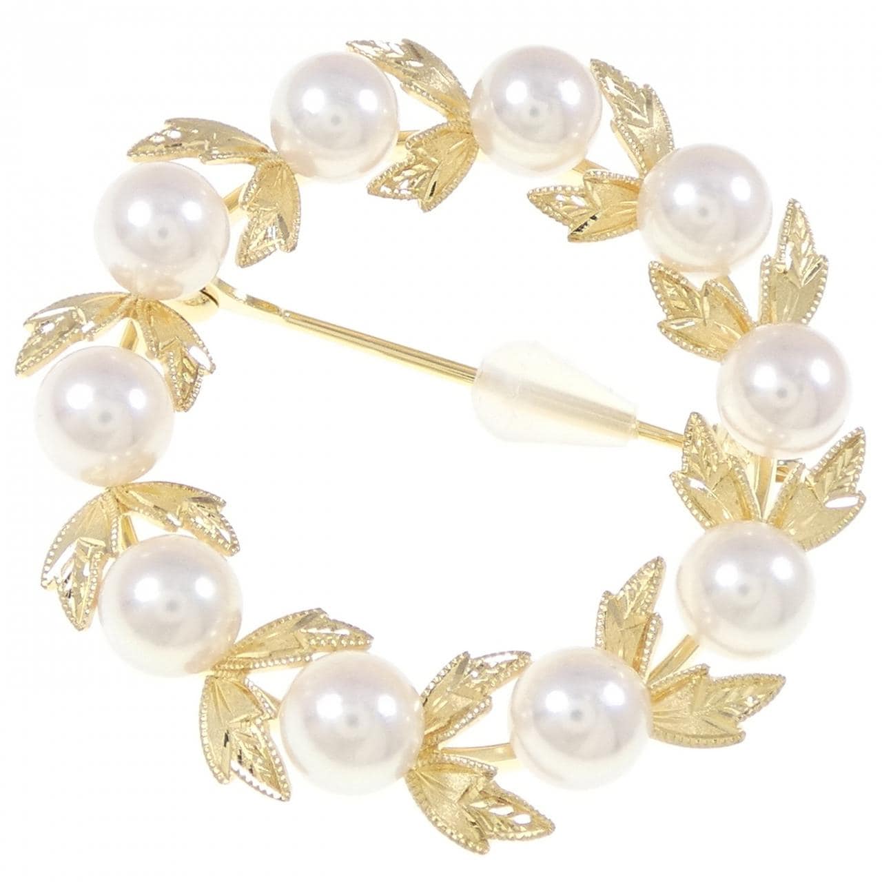 MIKIMOTO Akoya珍珠胸针