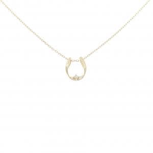 K10YG ダイヤモンド ネックレス 0.01CT