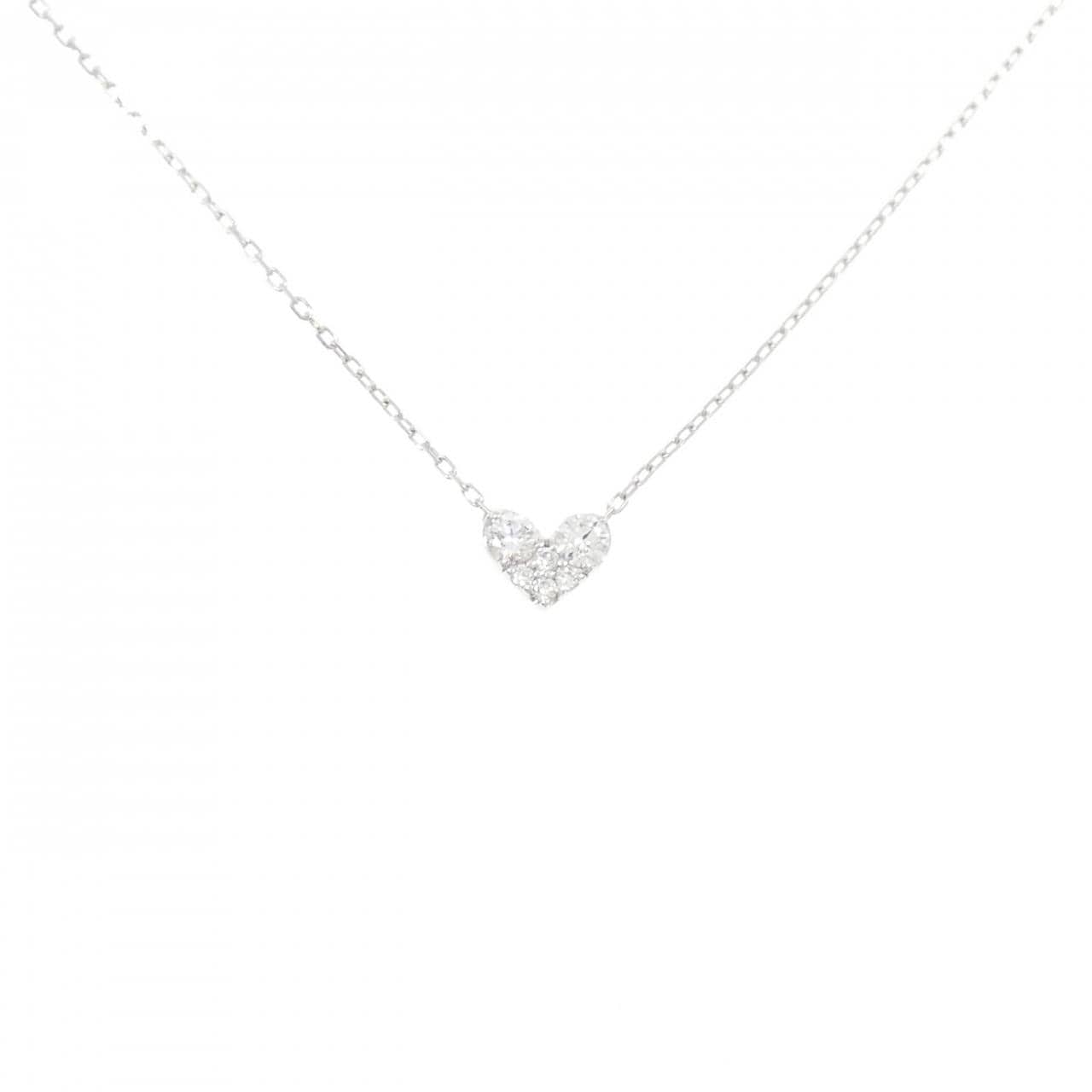 ポンテヴェキオ ハート ネックレス 0.14CT