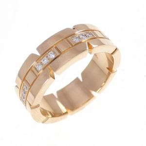 カルティエ タンクフランセーズ ハーフダイヤ リング