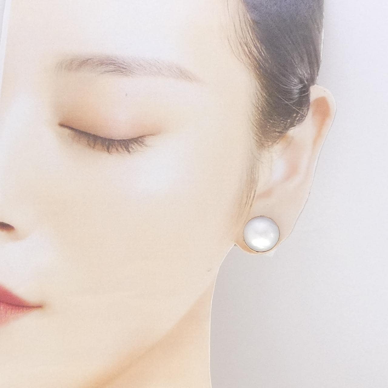 K18YG マベパール ピアス