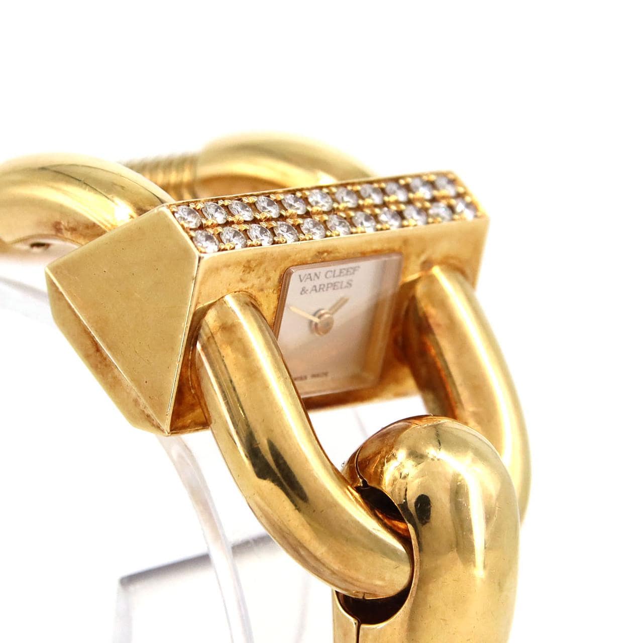 ヴァンクリーフ&アーペル カデナ･ヴィンテージⅡ YG/2D 131977 YG クォーツ