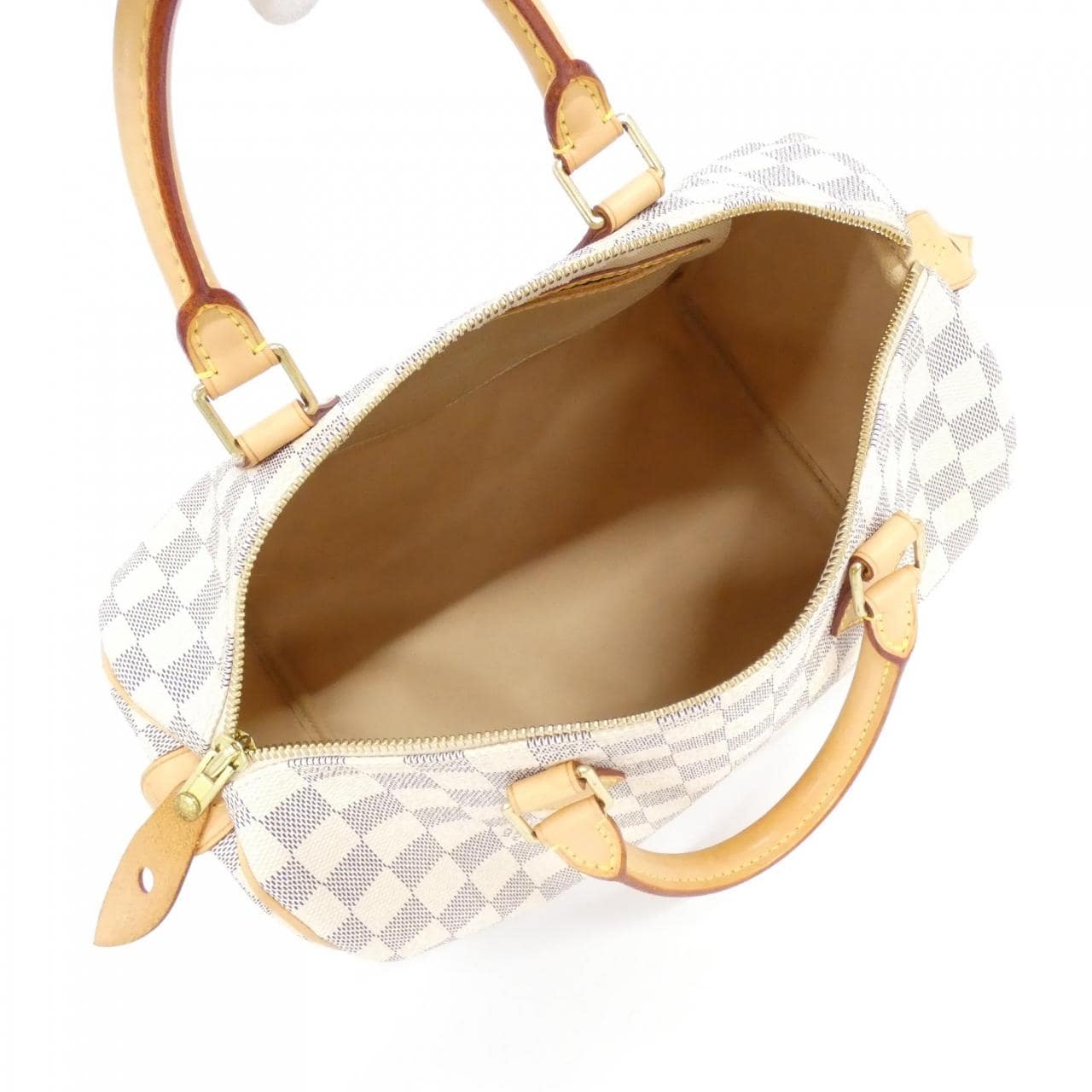 LOUIS VUITTON Damier Azure Speedy 30cm N41533 Boston Bag