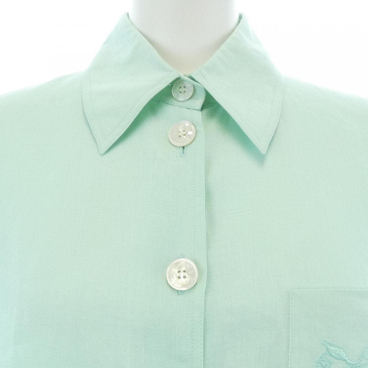 【ヴィンテージ】エルメス HERMES カレーシュ CALECHE シャツ