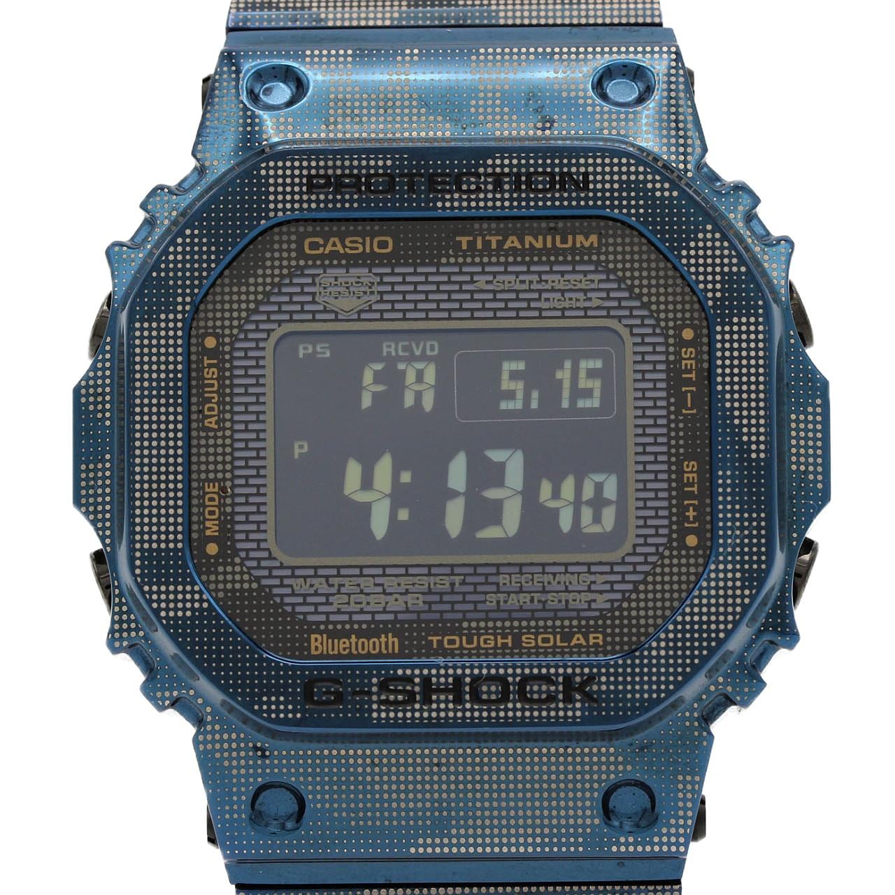 カシオ G-SHOCK 電波時計 GMW-B5000TCF-2JR TI ソーラークォーツ