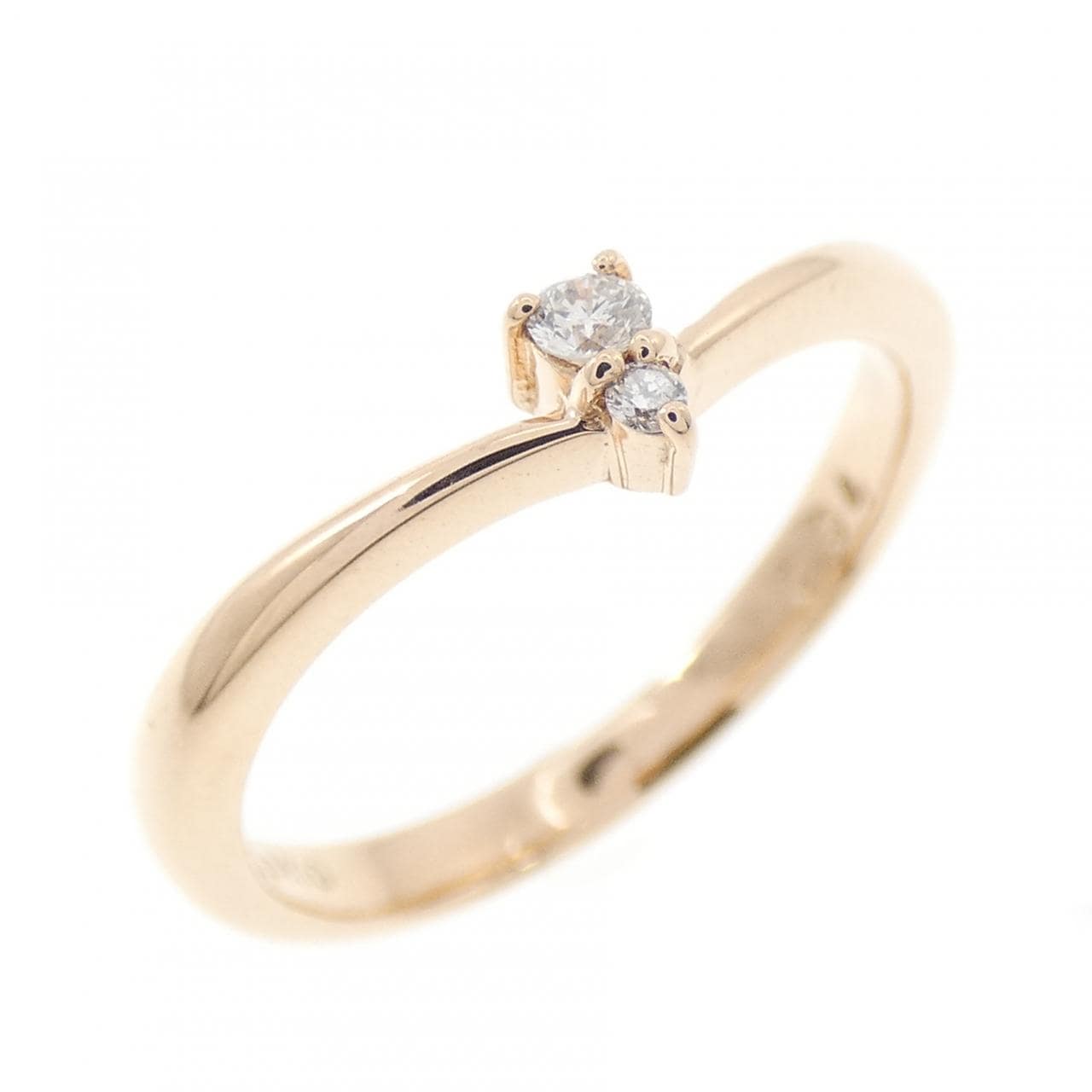 K10PG ダイヤモンド リング 0.04CT