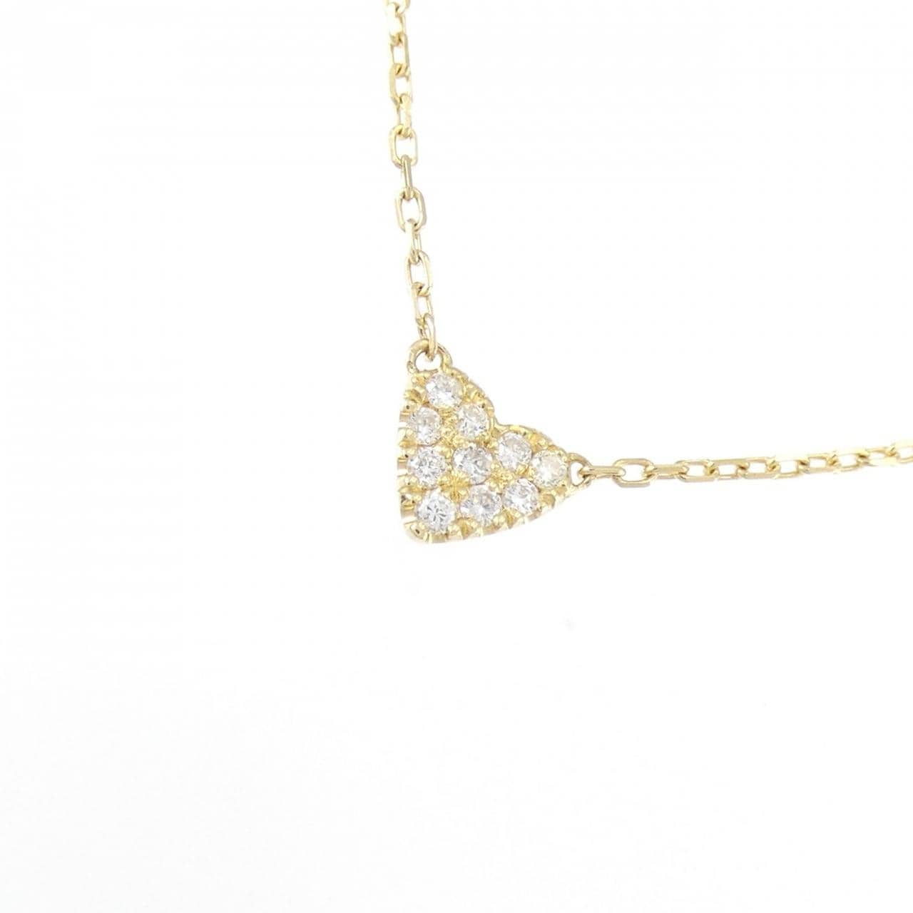 AHKAH米粒钻项链0.06CT