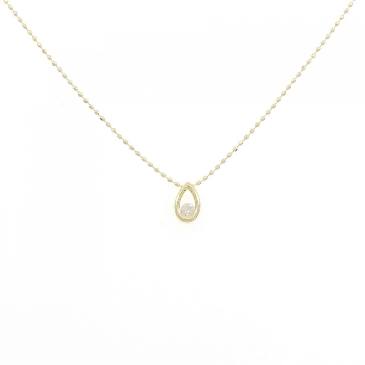 K18YG ダイヤモンド ネックレス 0.05CT