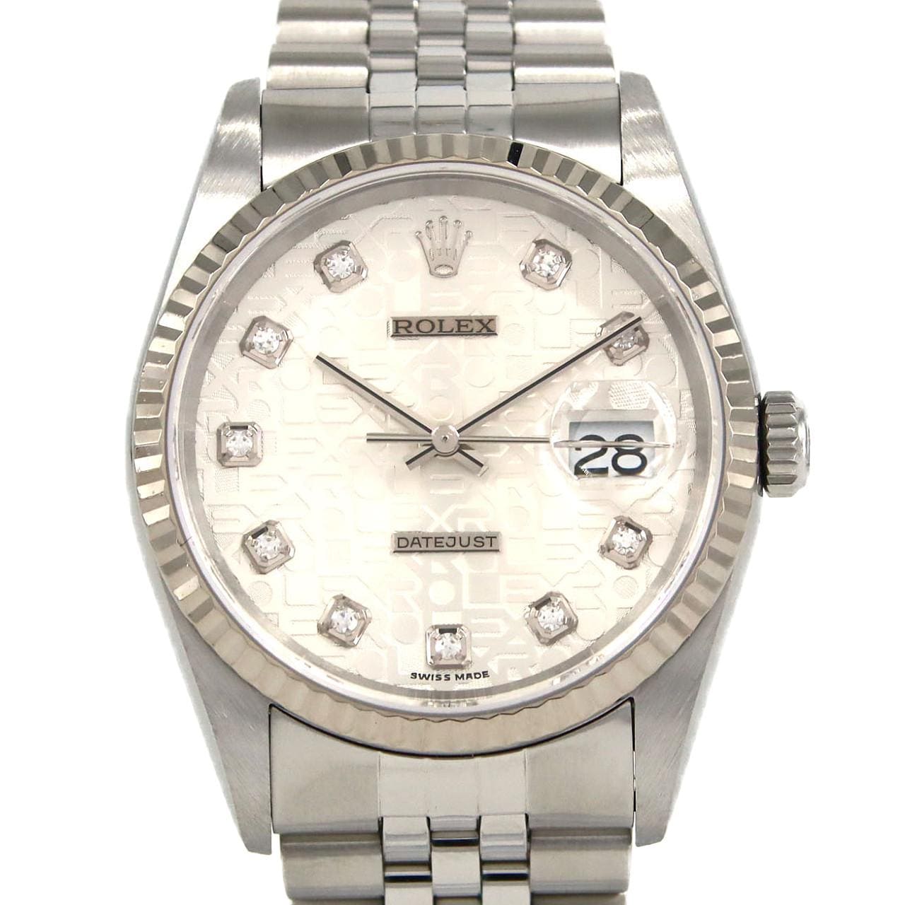 ロレックス デイトジャスト 16234G SSxWG 自動巻 Y番