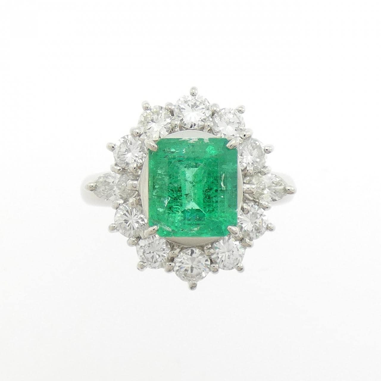PT900 エメラルド リング 1.86CT コロンビア産