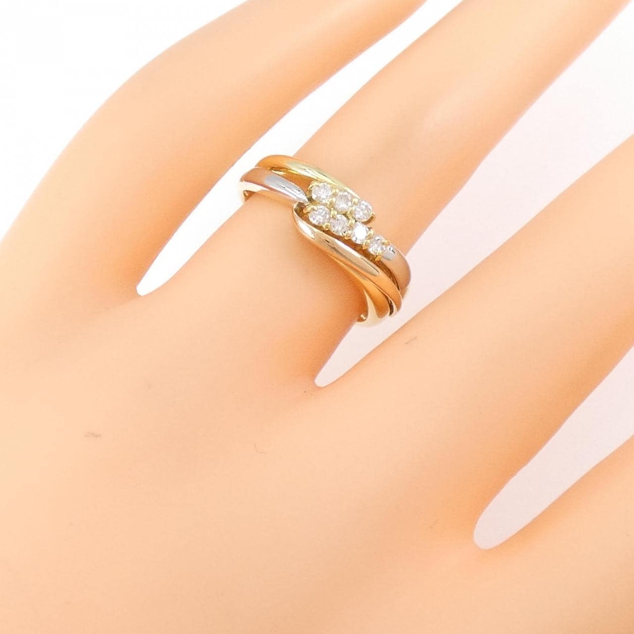 K18YG/PT/K18PG钻石0.18CT