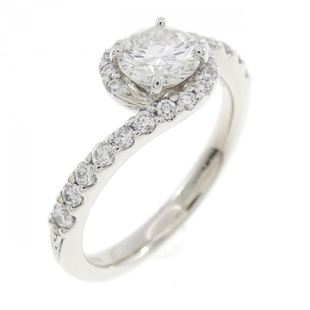 [Remake] PT900 Diamond Ring 0.531CT E VS2 VG