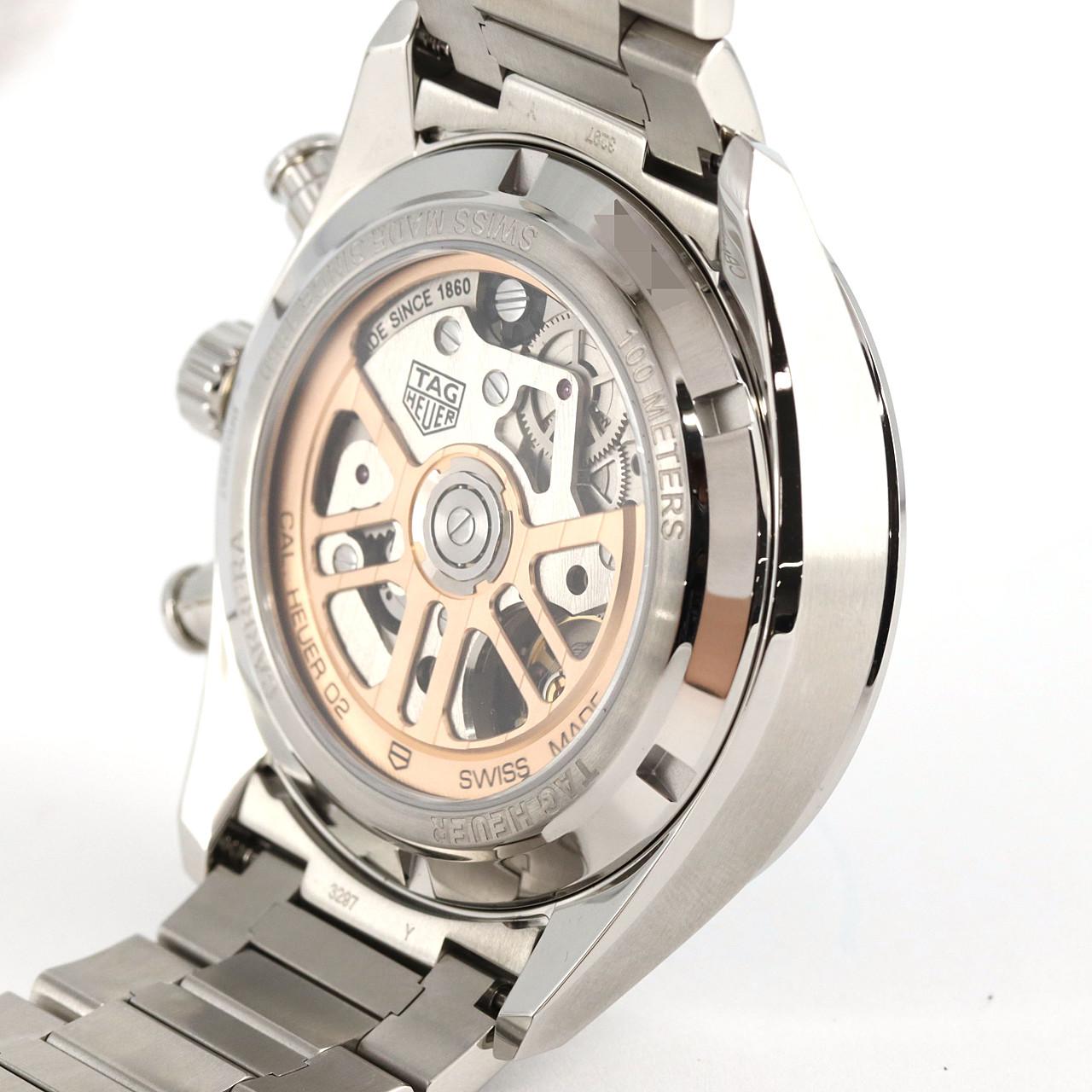 [新品] 泰格豪雅 Carrera Calibre Heuer 02 計時碼錶 CBN2010.BA0642 SS自動上弦