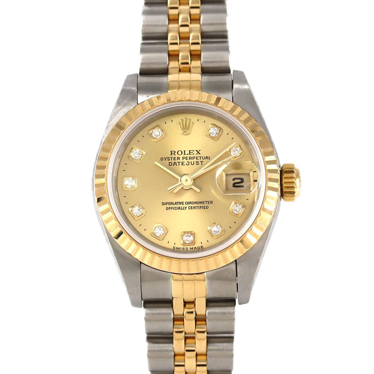 ROLEX Datejust 79173G SSxYG Automatic A number