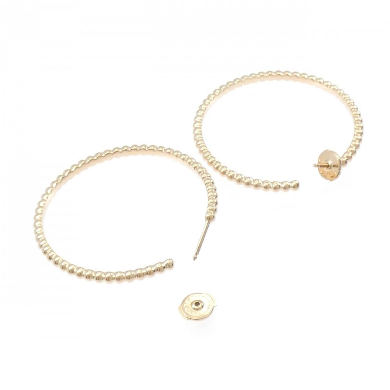 ヴァンクリーフ&アーペル ペルレ フープピアス ミディアム ピアス