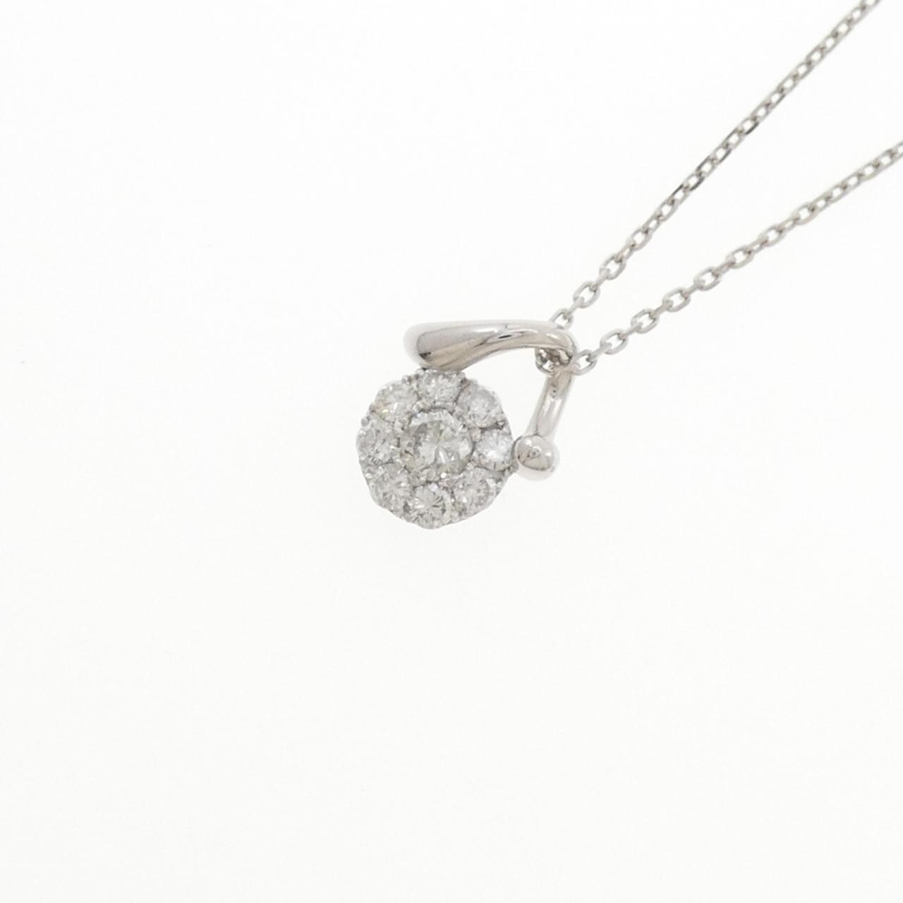 PT900/PT850 ダイヤモンド ネックレス 0.54CT