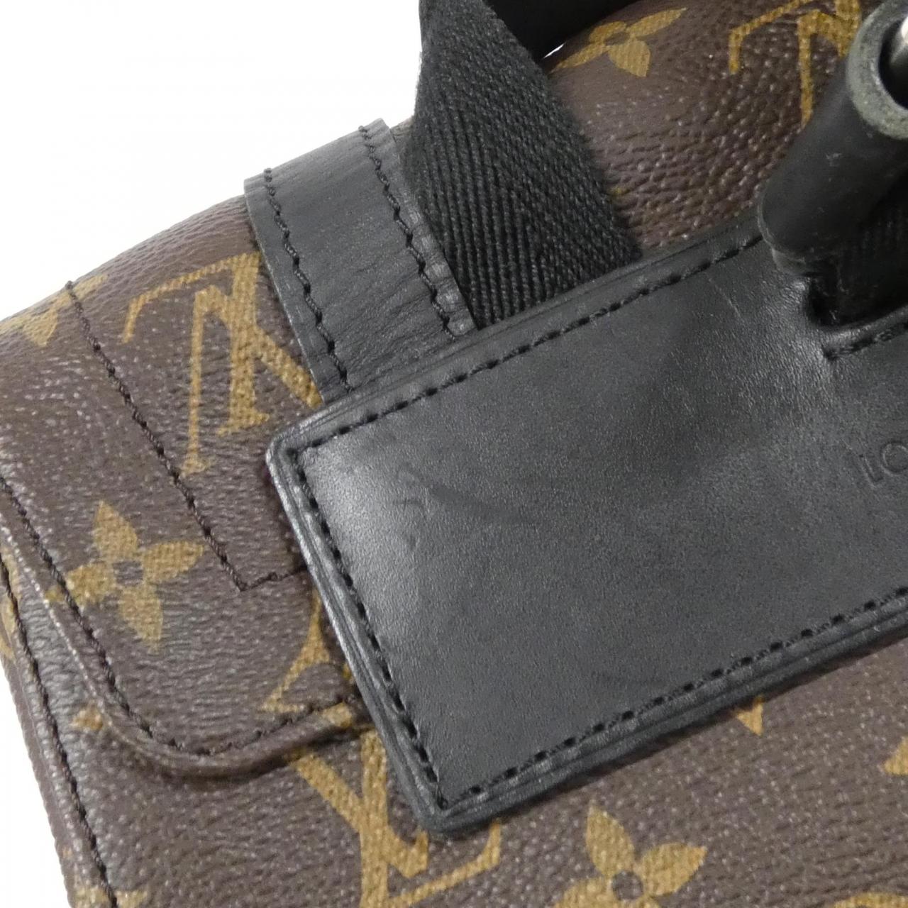 ルイヴィトン モノグラム マカサー クリストファー MM M43735 リュックサック