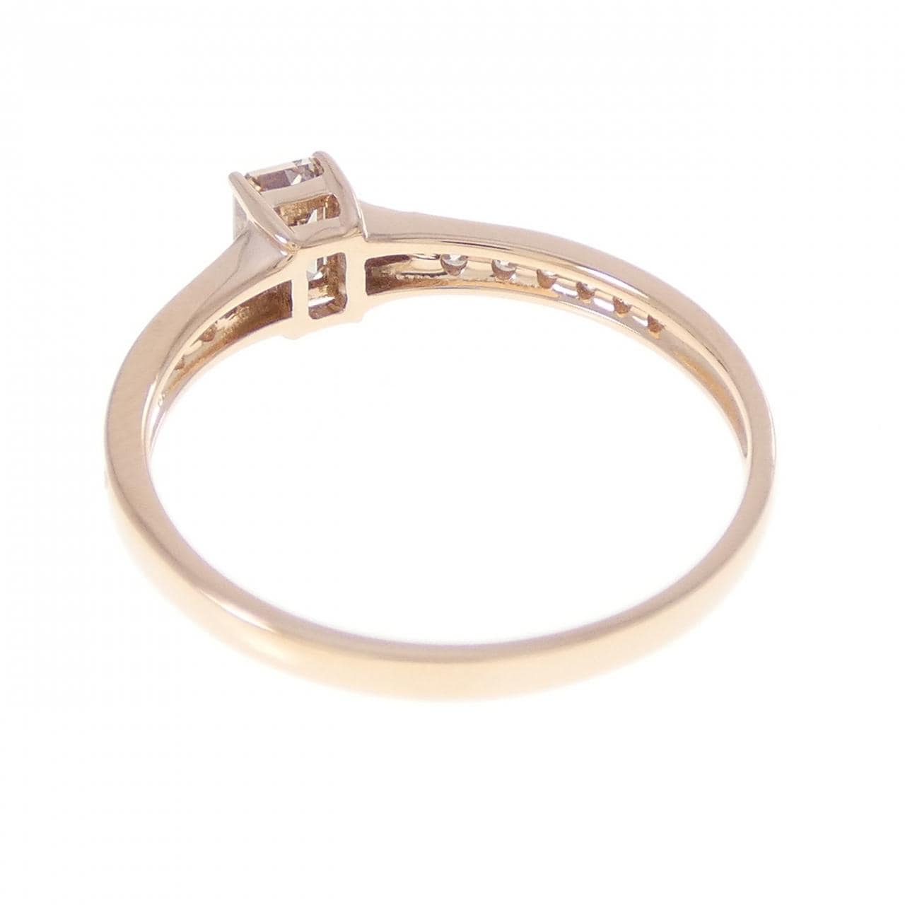 K18PG ダイヤモンド リング 0.347CT