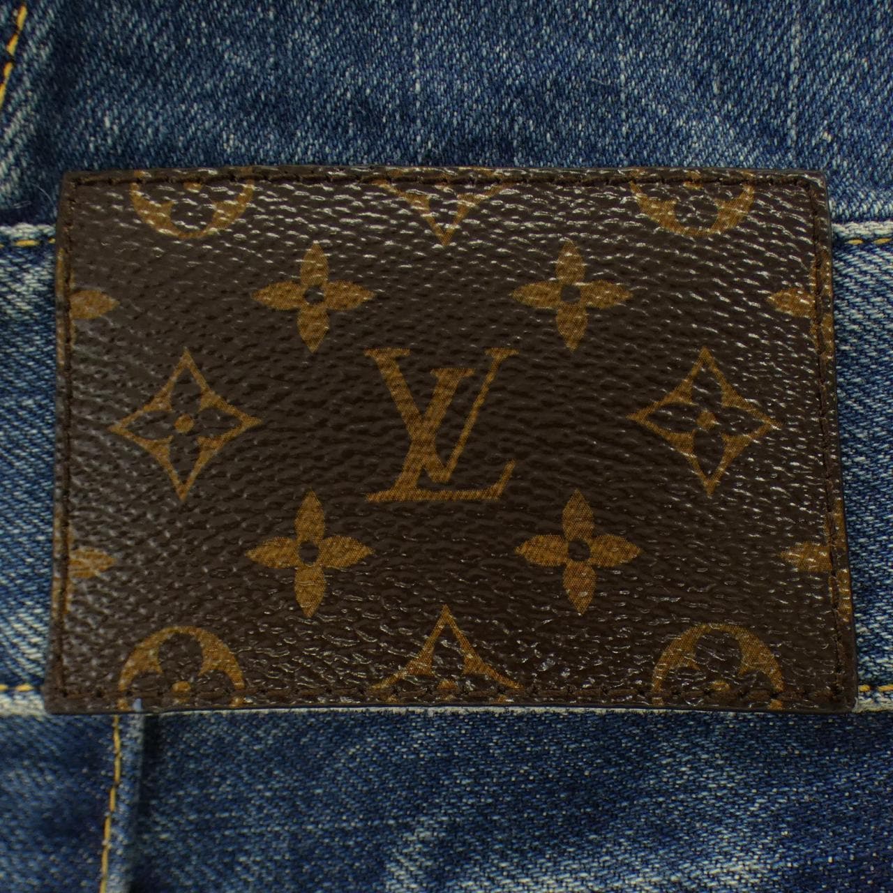 ルイヴィトン LOUIS VUITTON FOJA53GM1 草間彌生 デニムジャケット