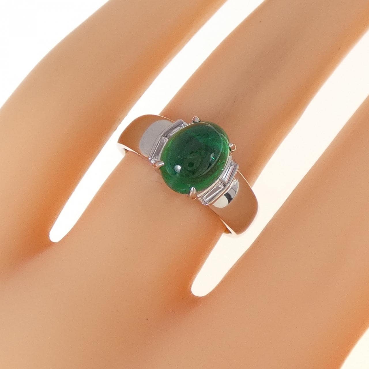 PT900 エメラルド リング 1.83CT