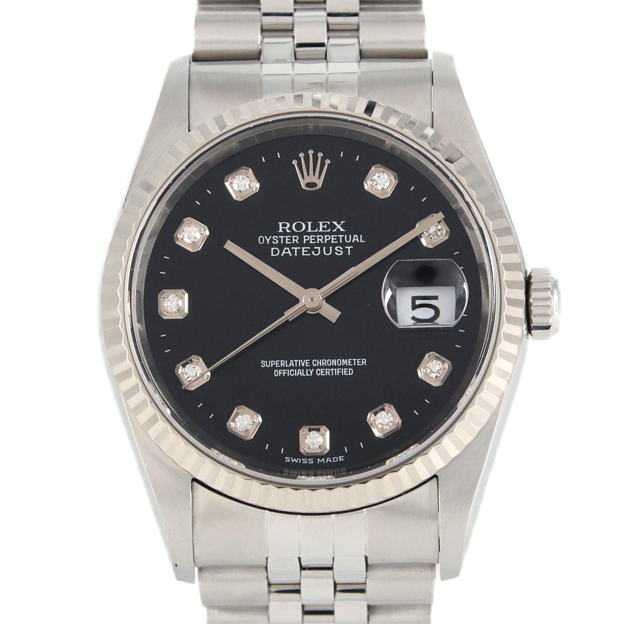 ROLEX Datejust 16234G SSxWG Automatic number