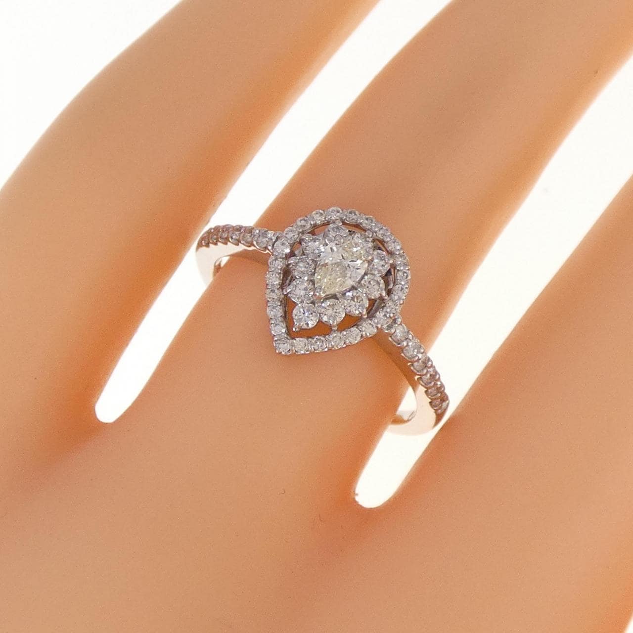 [新品] PT钻石戒指 0.50CT