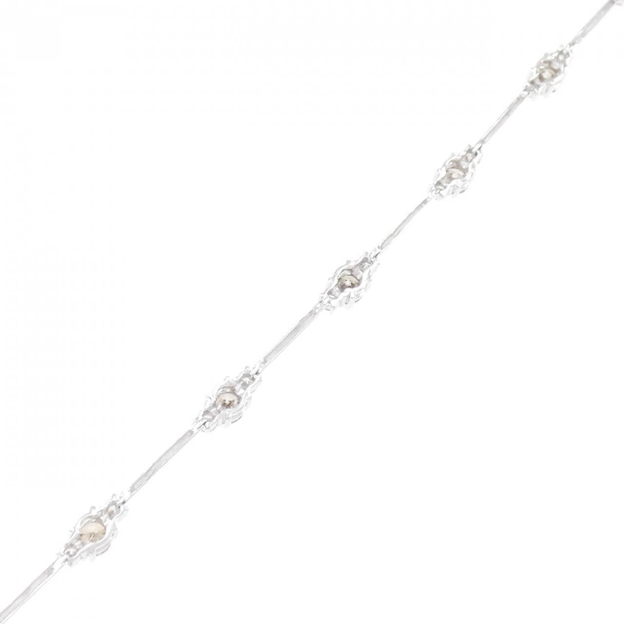 K18WG Diamond bracelet