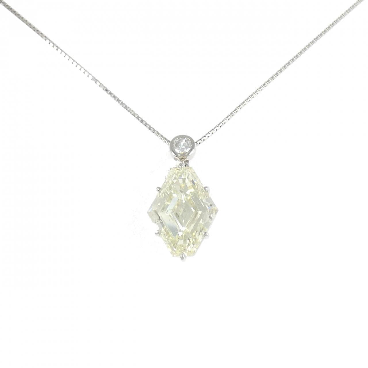 PT900/PT850 ダイヤモンド ネックレス 6.556CT