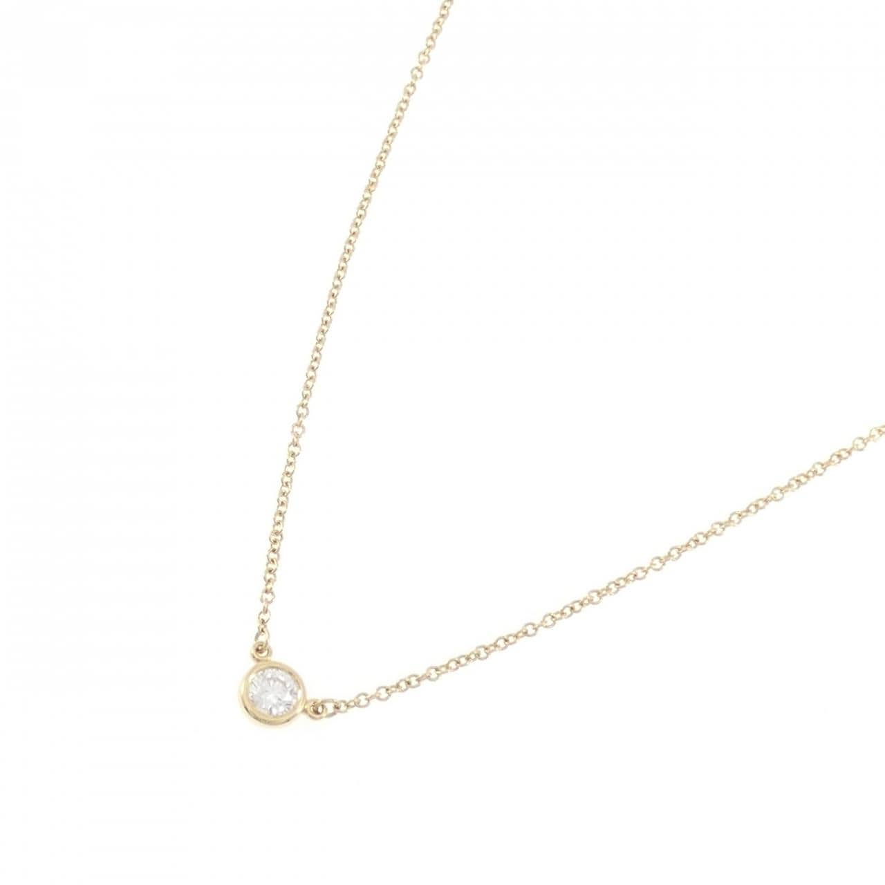 ティファニー バイザヤード ネックレス 0.18CT E VVS1 3EXT