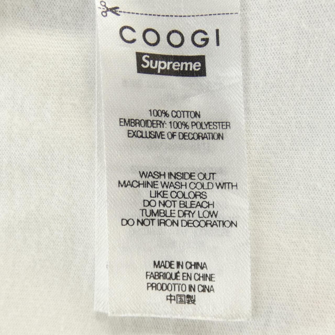シュプリーム SUPREME COOGI Raglan Tシャツ