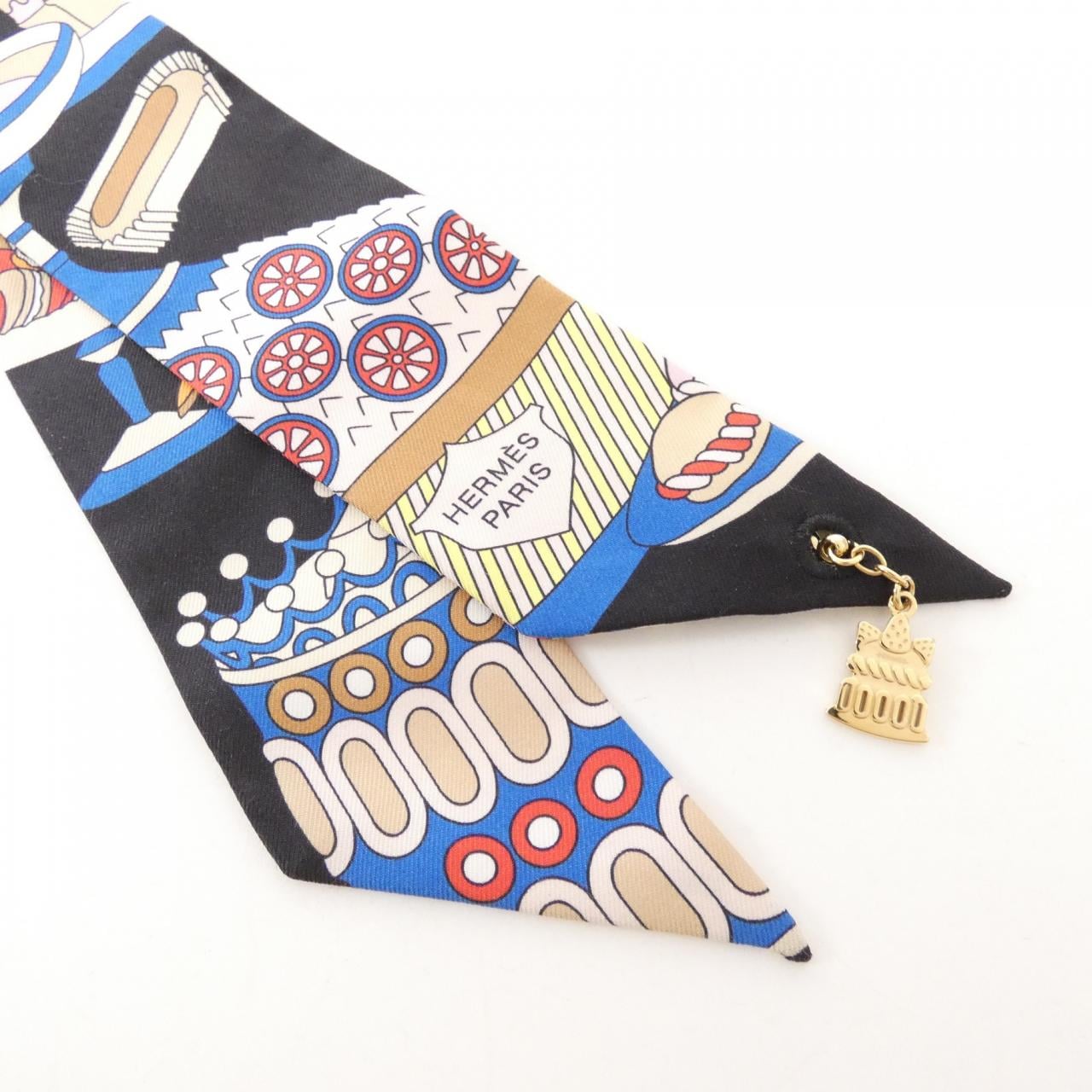 エルメス ラ パティスリー フランセーズ ツイリー チャーム 853336S スカーフ