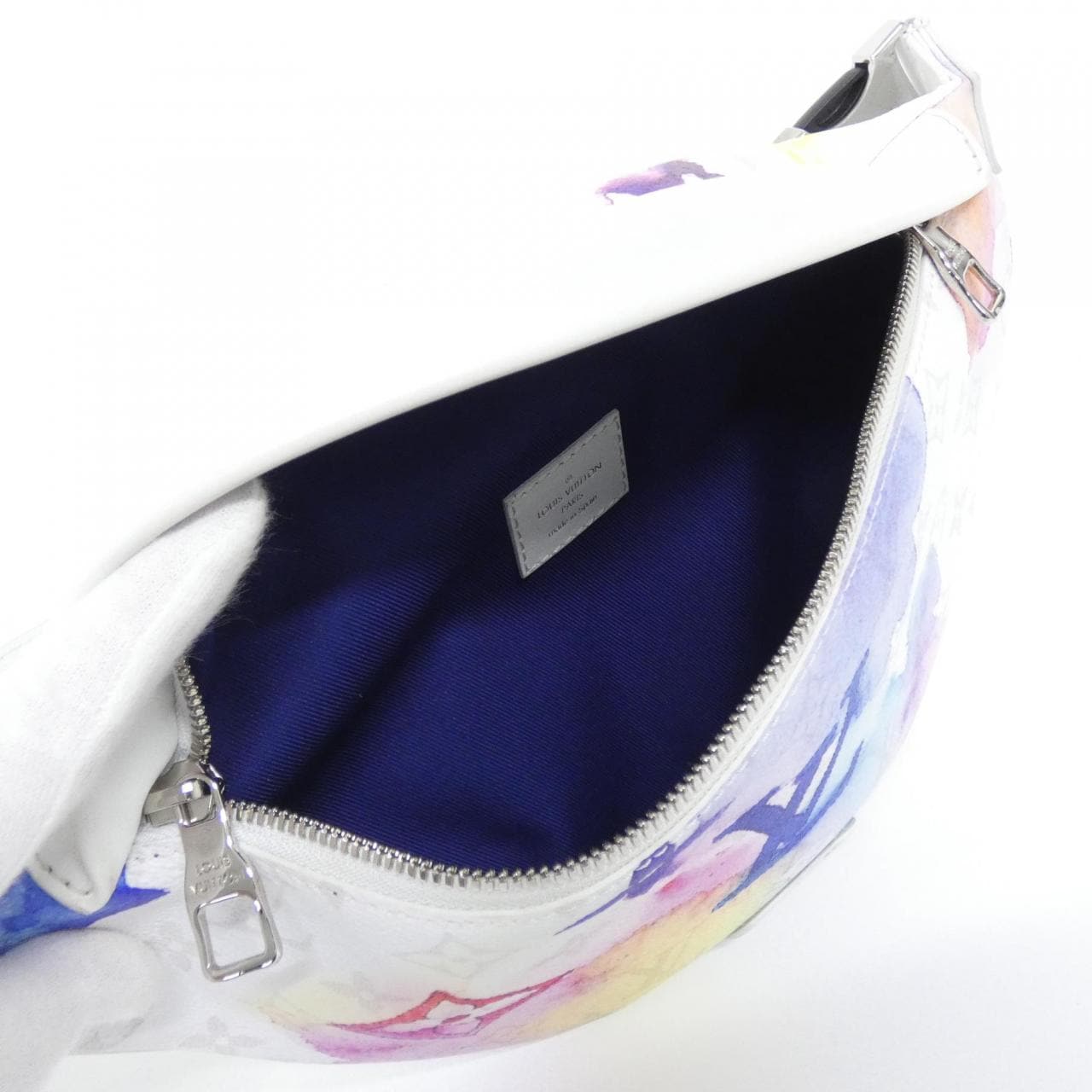 ルイヴィトン ウォーターカラー モノグラム ディスカバリー バムバッグ PM M45759 ショルダーバッグ