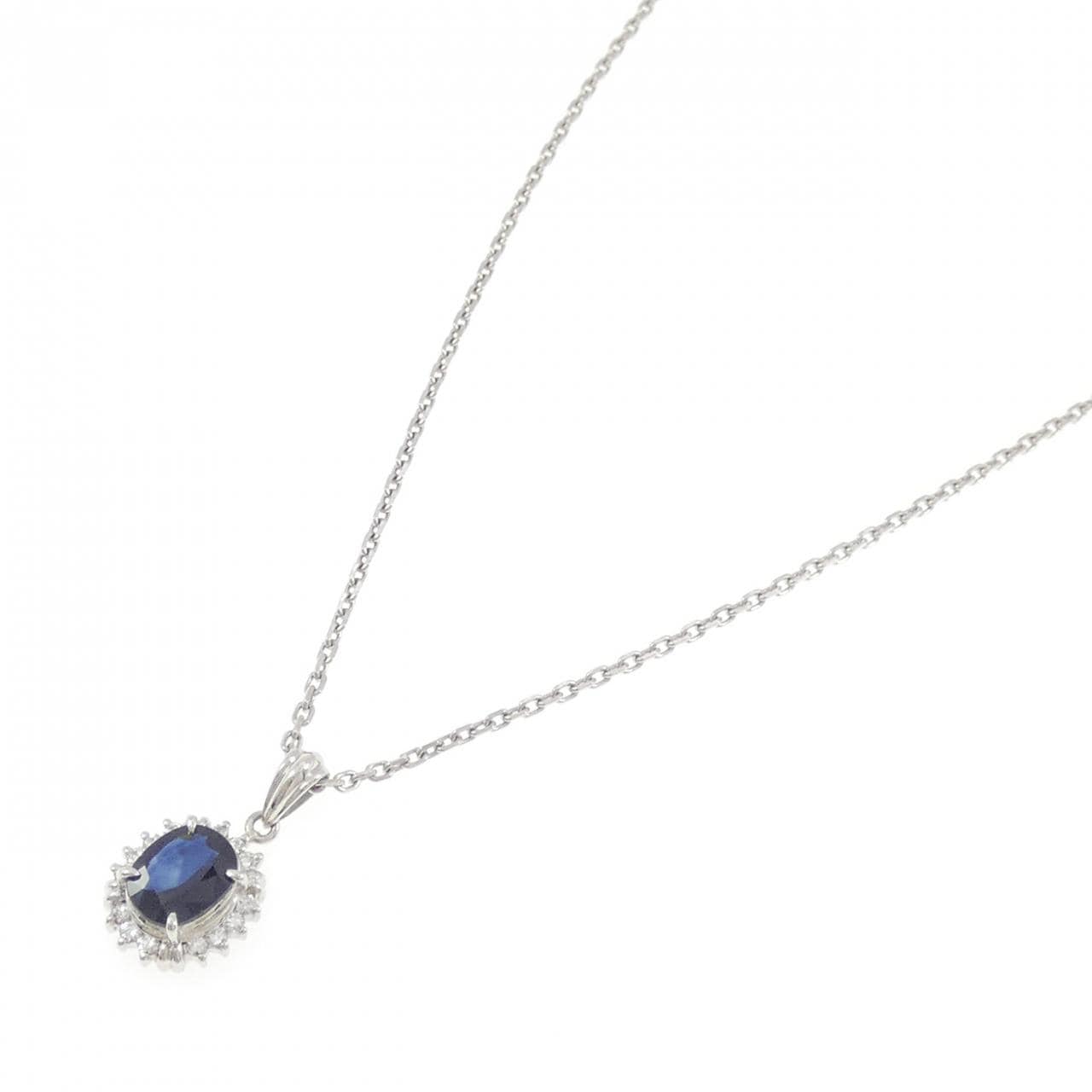 PT900/PT850 サファイヤ ネックレス 1.33CT