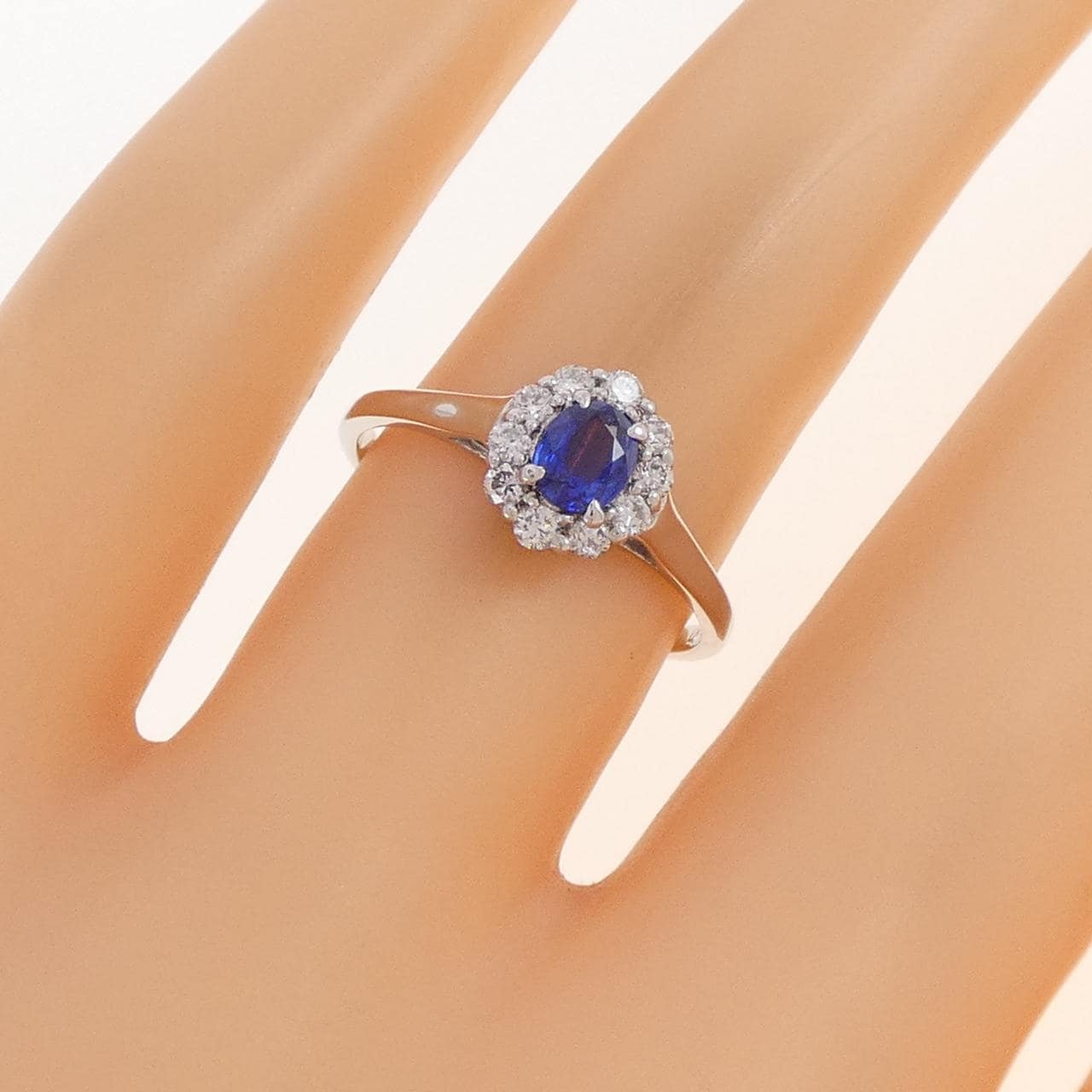 PT900 サファイヤ リング 0.32CT