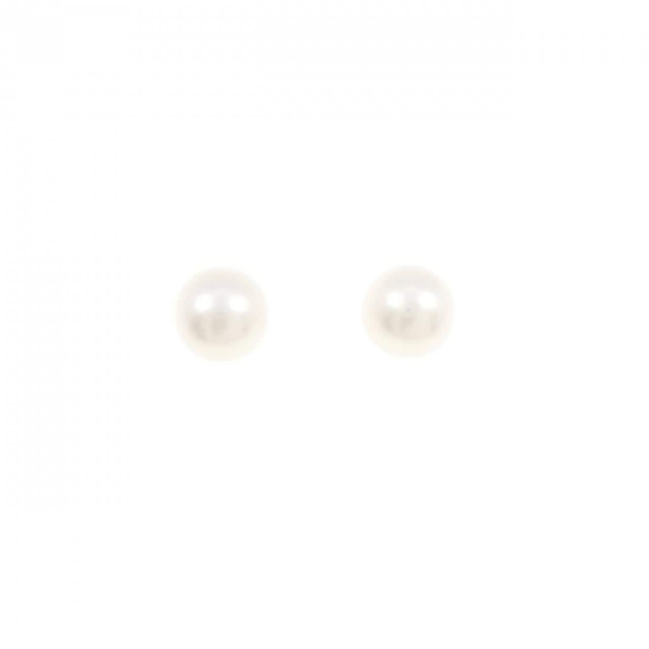 K14WG アコヤパール ピアス 7.7mm