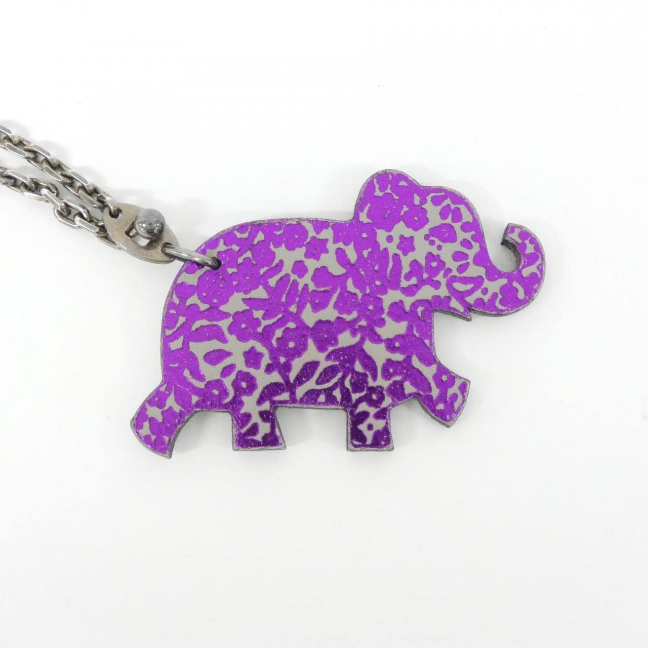 HERMES ELEPHANT KUCKY HAATI 054772CS Keychain