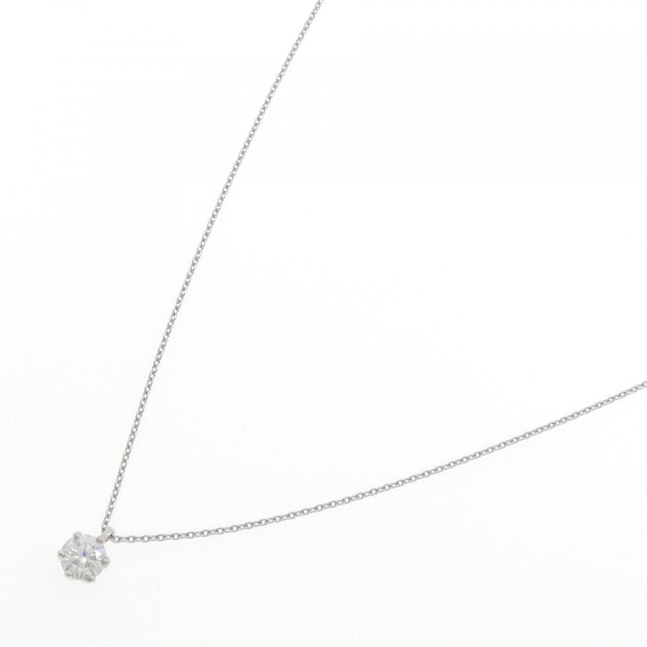 【リメイク】PT900/PT850 ダイヤモンド ネックレス 0.409CT E SI2 EXT
