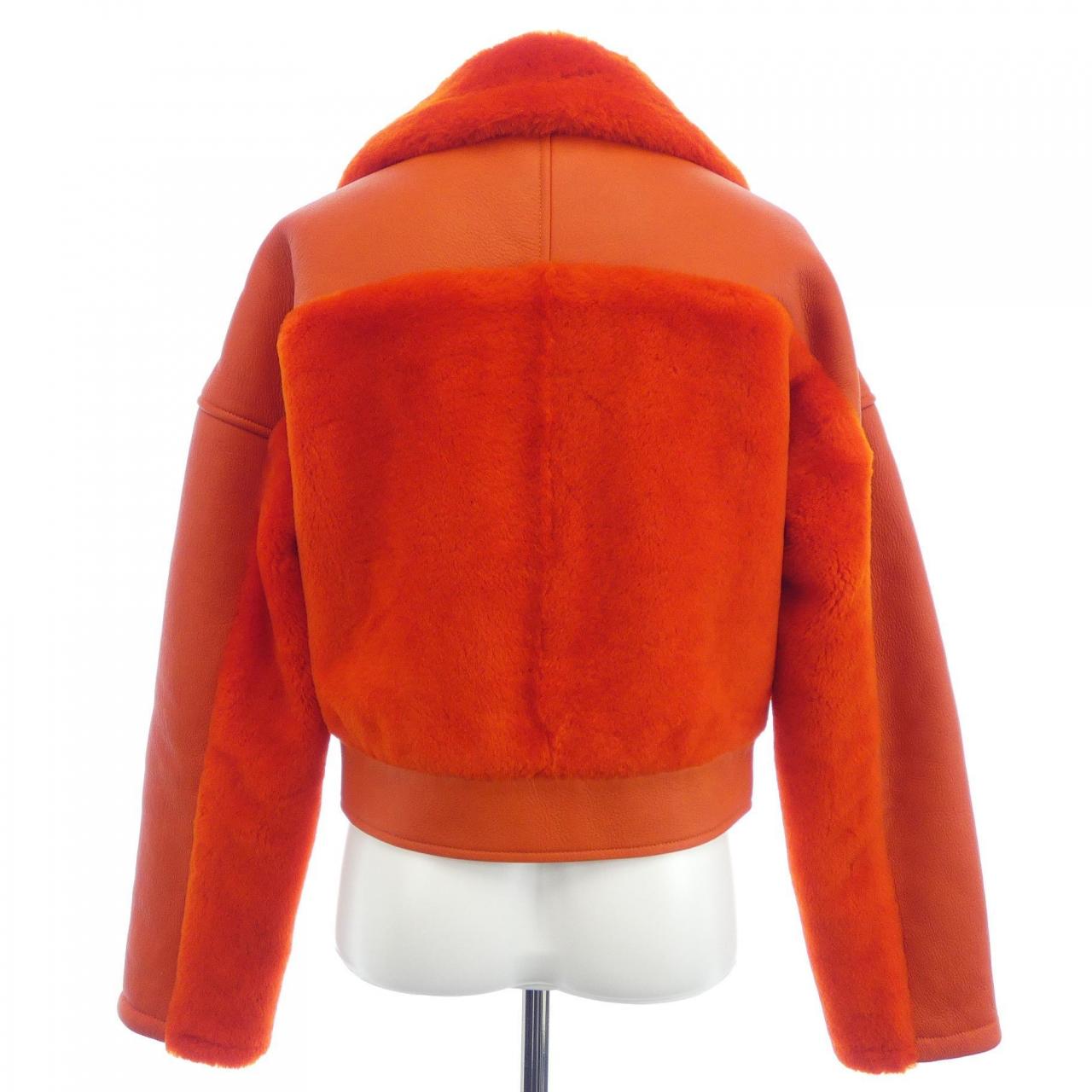 エルメス HERMES 3H1214D5 ムートンジャケット